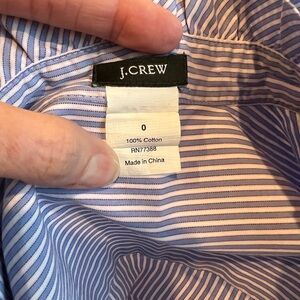 J. Crew Ladies Ruffled Shirt